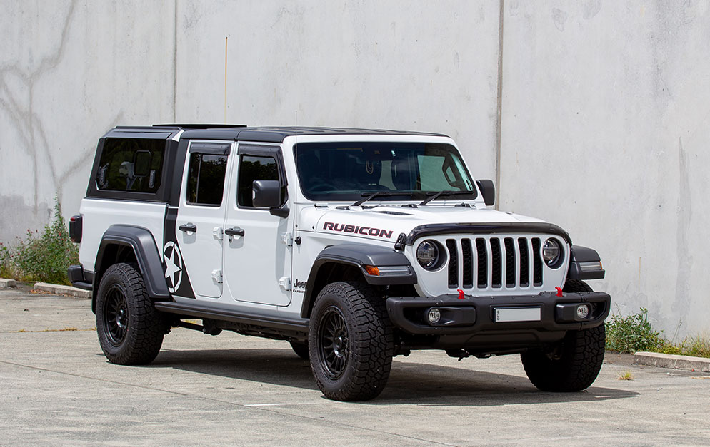 Jeep Canopy White